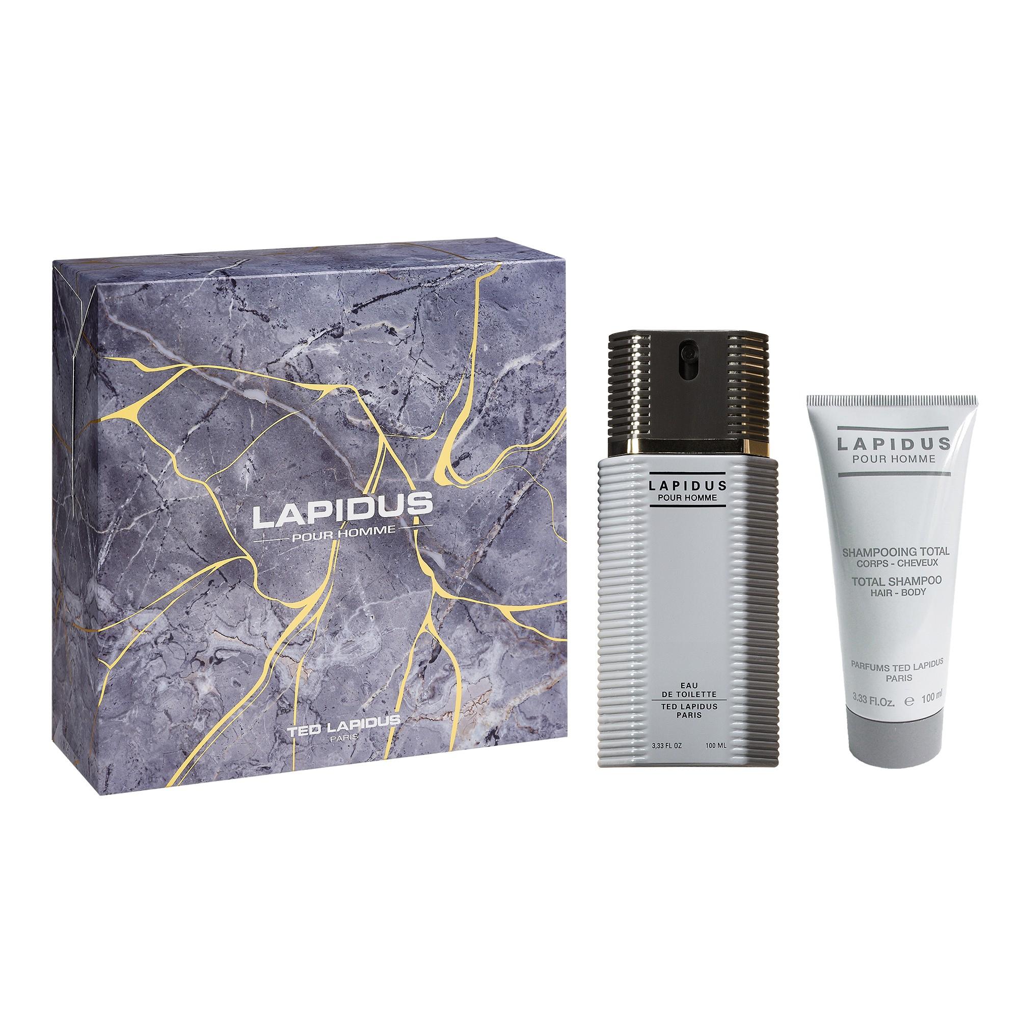 Coffret Ted Lapidus Pour Homme - Eau De Toilette 50ml + Rasoir Vintage, Neuf